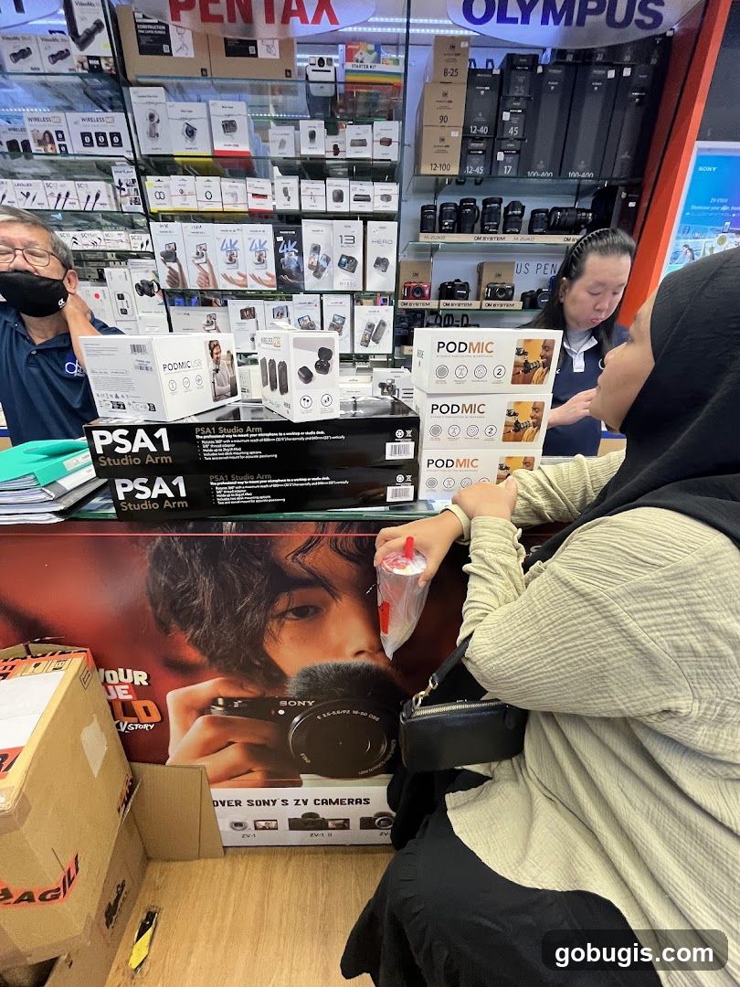 Camera Store Display