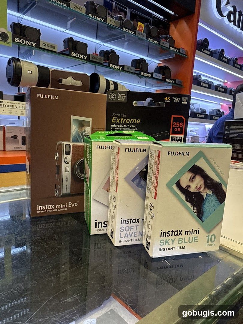 Camera Store Display