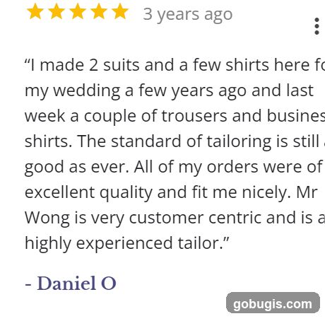 The Suit's Connection Dickson Menswear Singapore