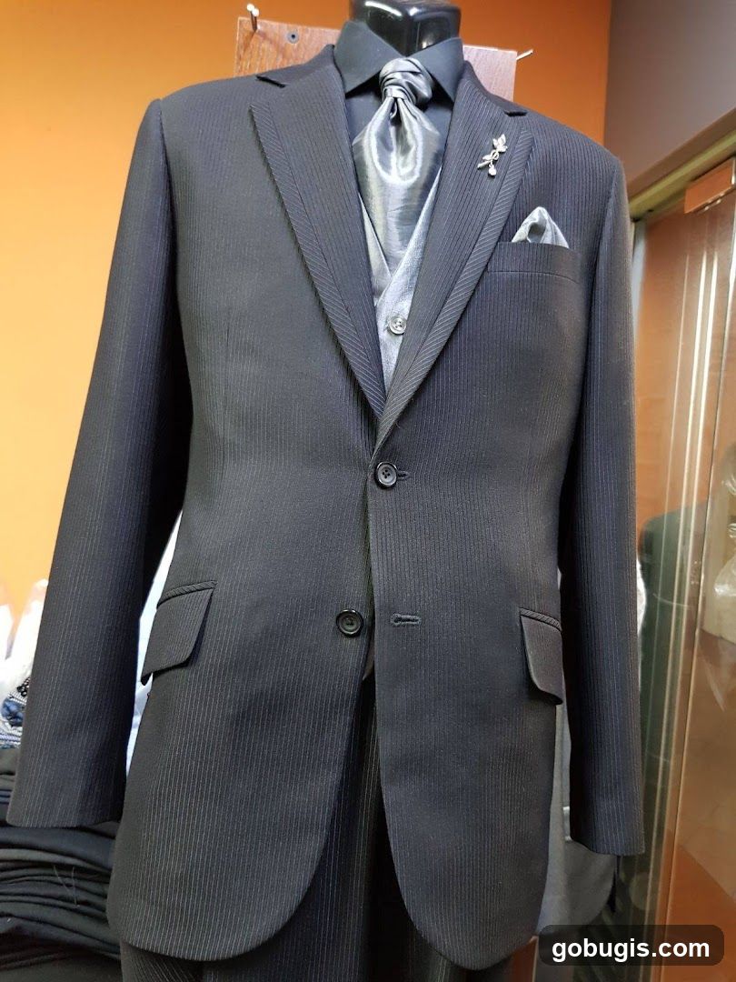Men's Suit Display