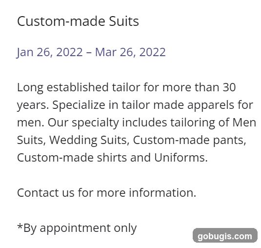 Custom-made Suits