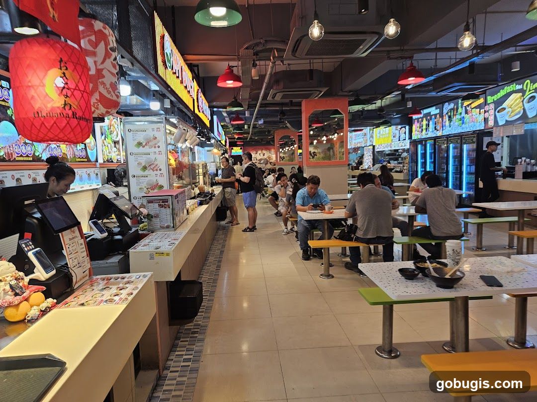 Food Court Scene