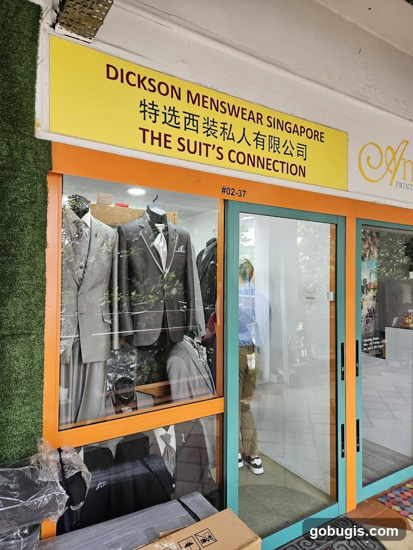 The Suit's Connection Dickson Menswear Singapore