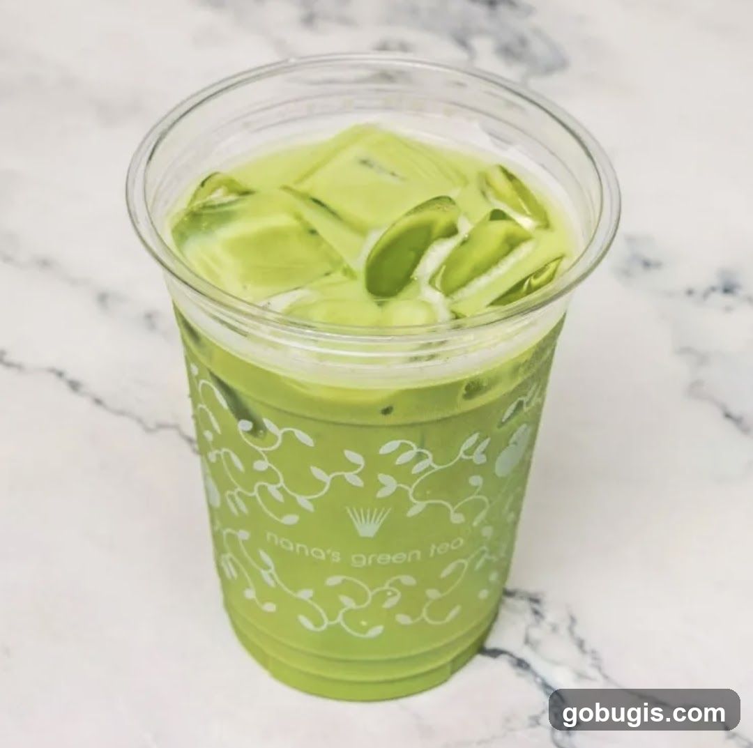 Iced Matcha Latte