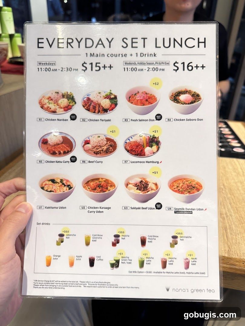 EVERYDAY SET LUNCH