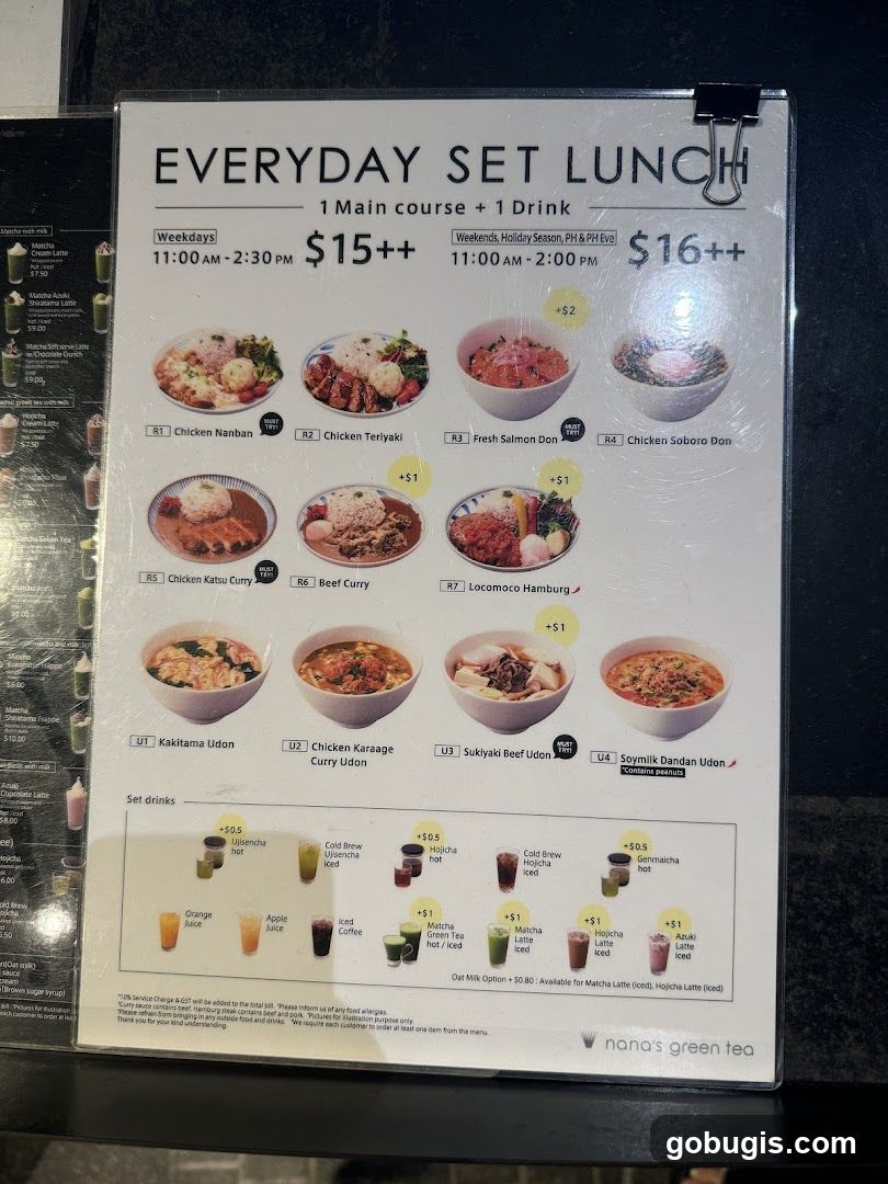 EVERYDAY SET LUNCH