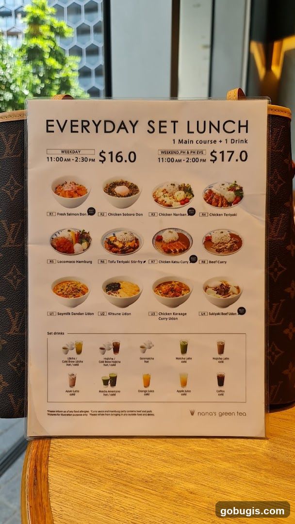 EVERYDAY SET LUNCH