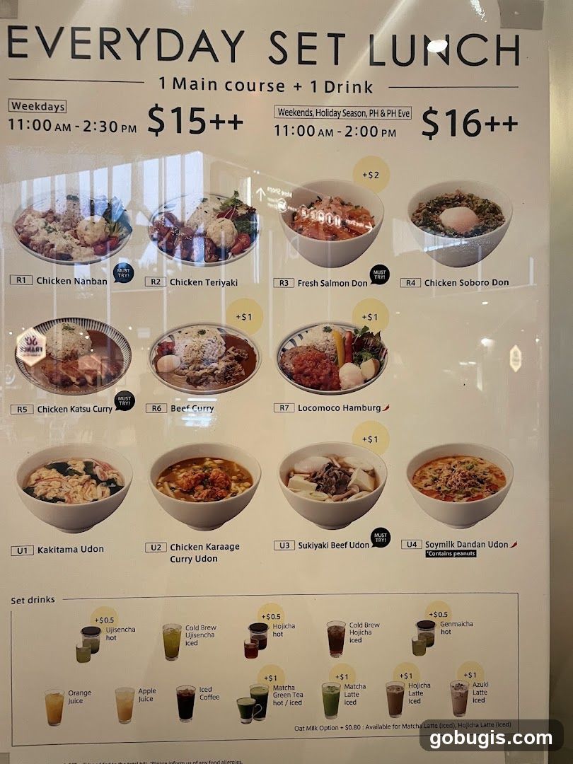 EVERYDAY SET LUNCH