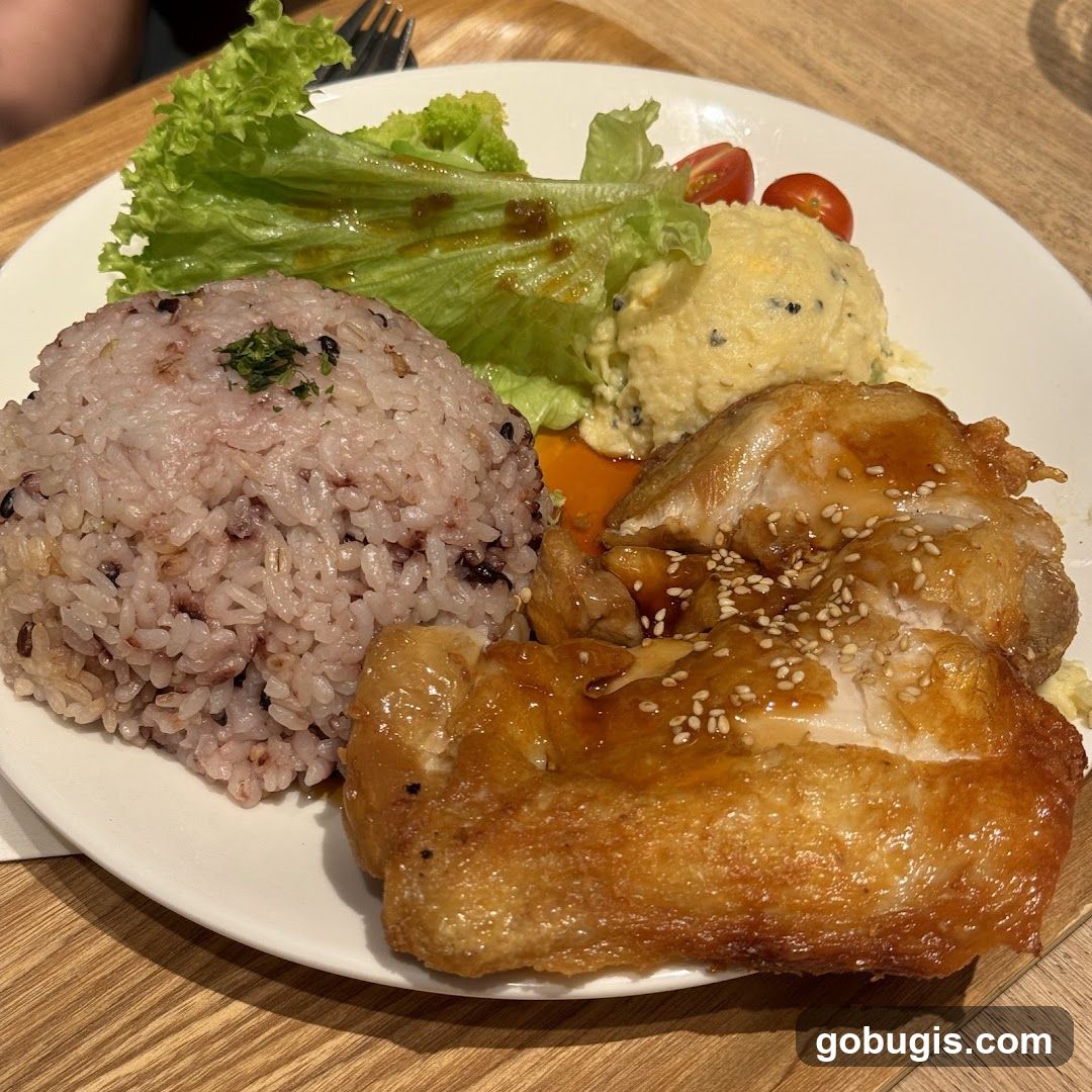 Chicken and Rice Plate