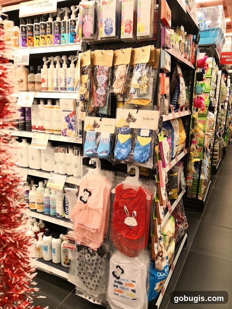 Pet Store Aisles