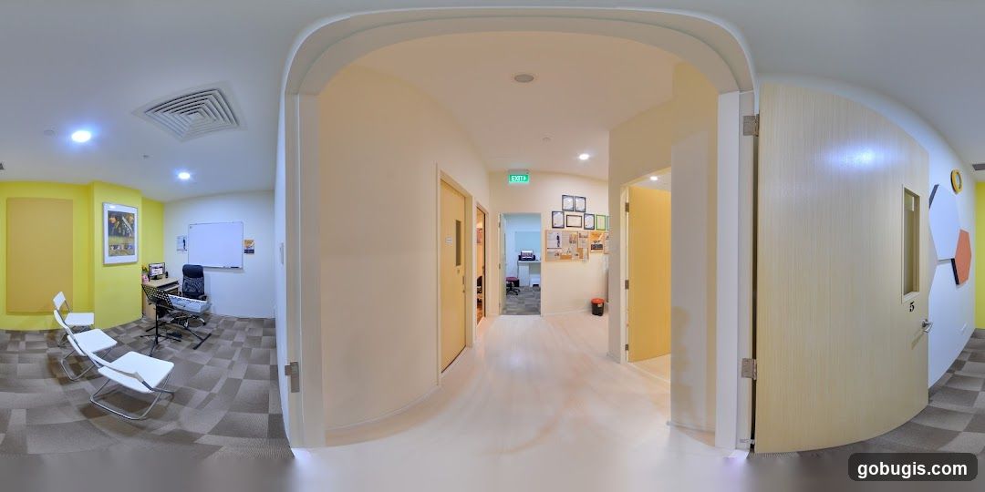 Interior of a learning center