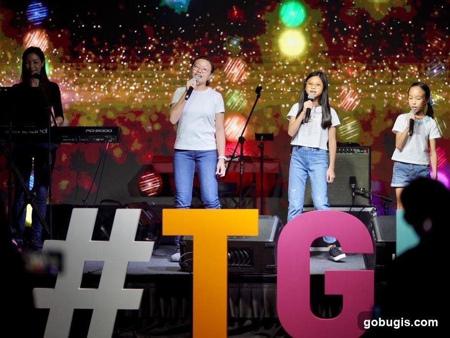 Performers on Stage