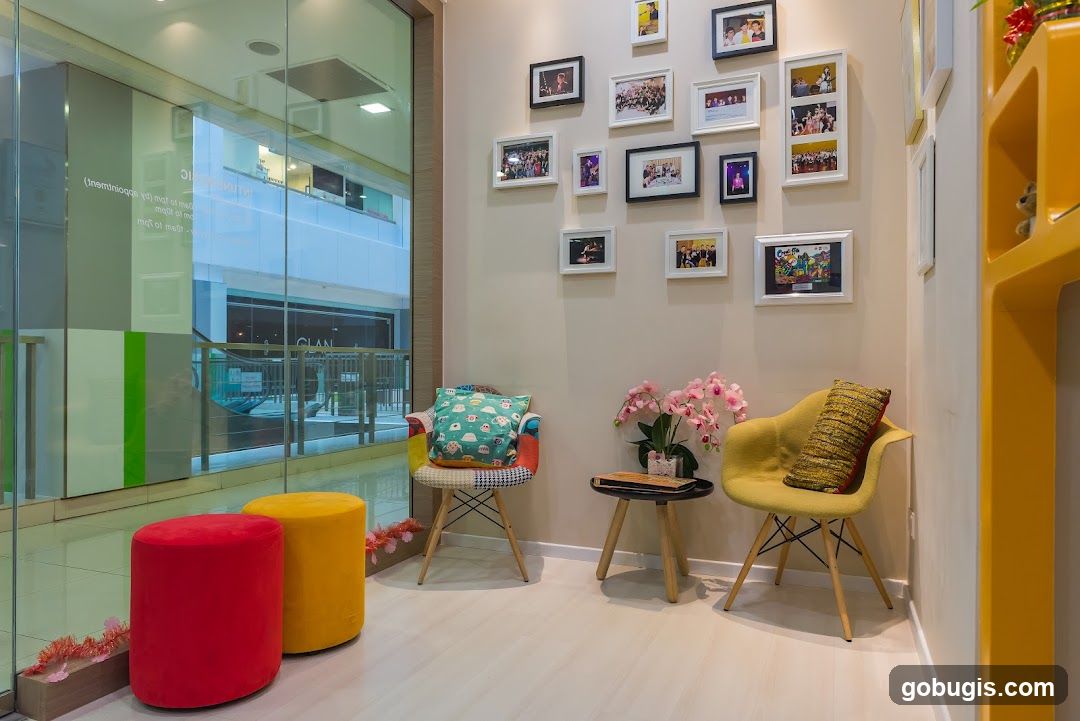Waiting Area with Artwork and Seating