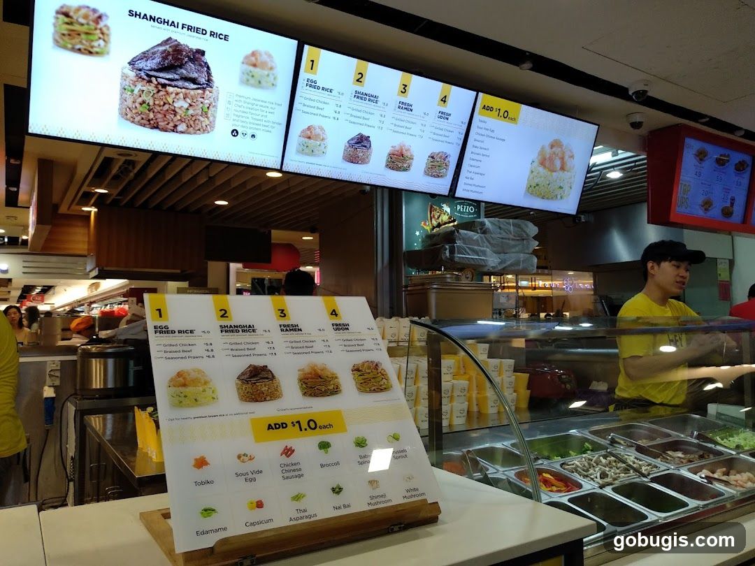 Food Stall Menu