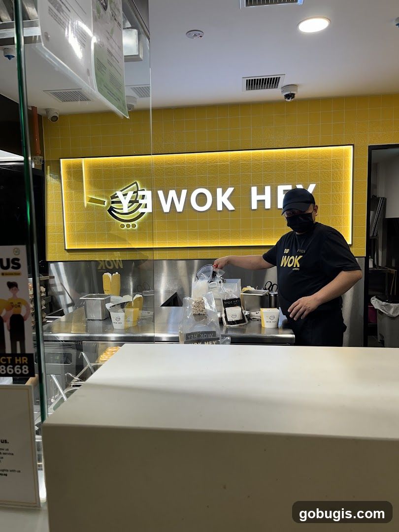 Wok Hey Counter