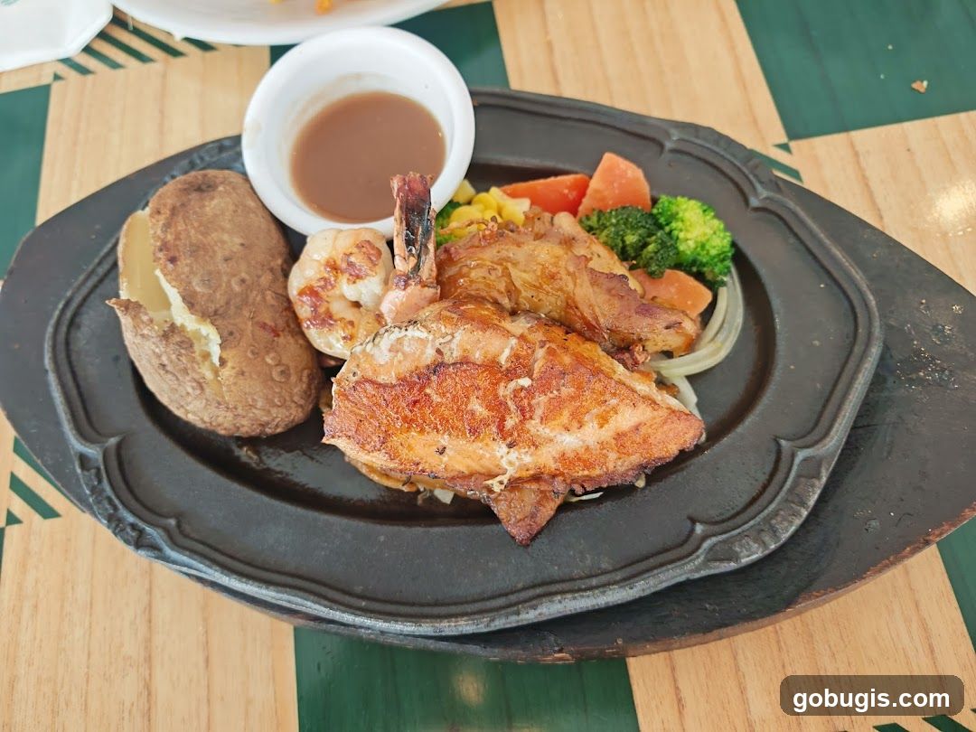 Seafood and Chicken Platter
