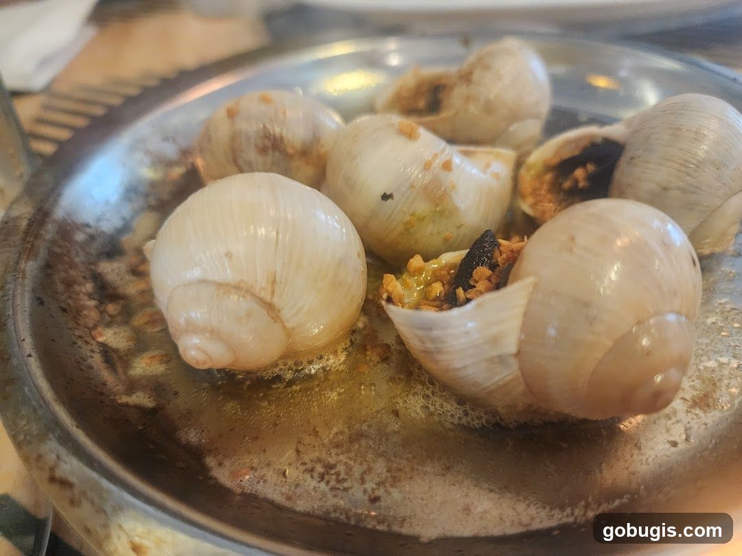 Escargots in Garlic Butter