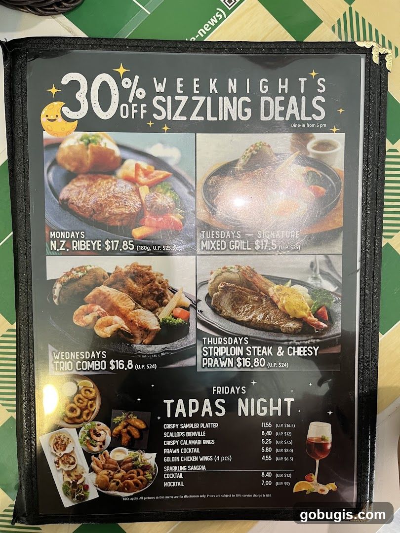 30% Weeknights Off Sizzling Deals