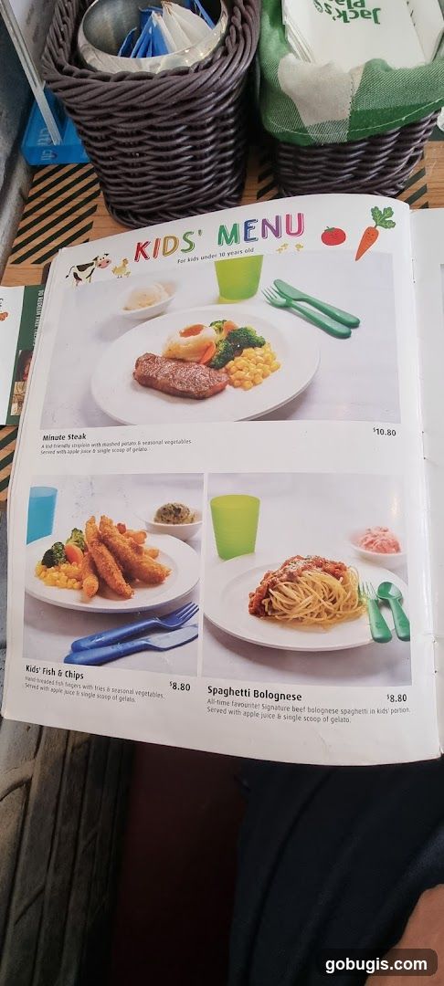 KIDS' MENU