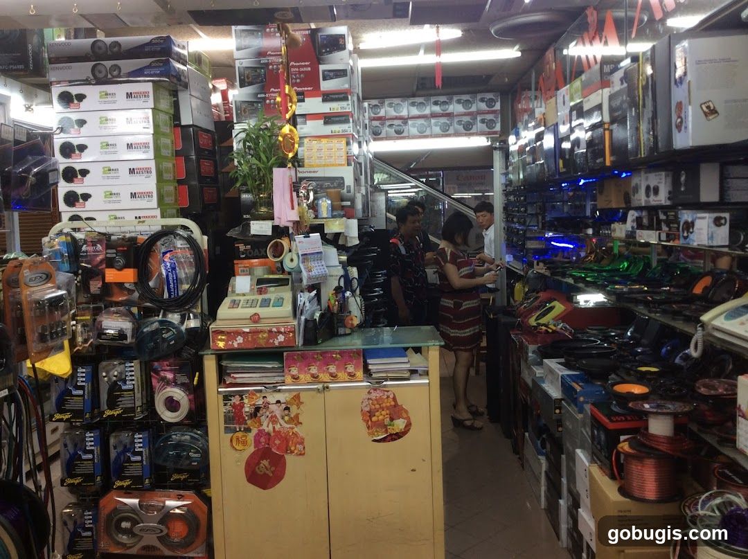 Electronics Store Interior