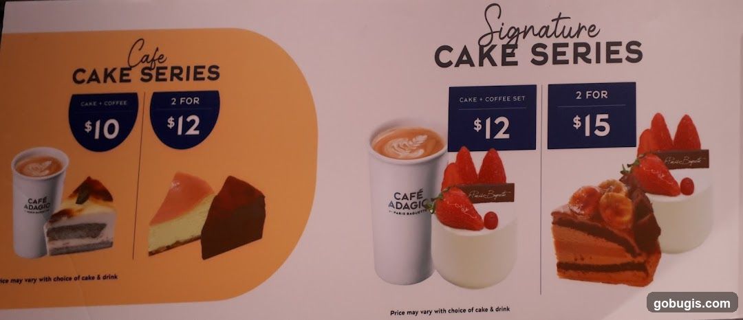 Cafe Cake Series & Signature Cake Series