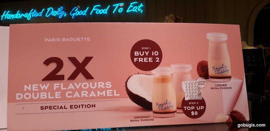 Paris Baguette Promotion
