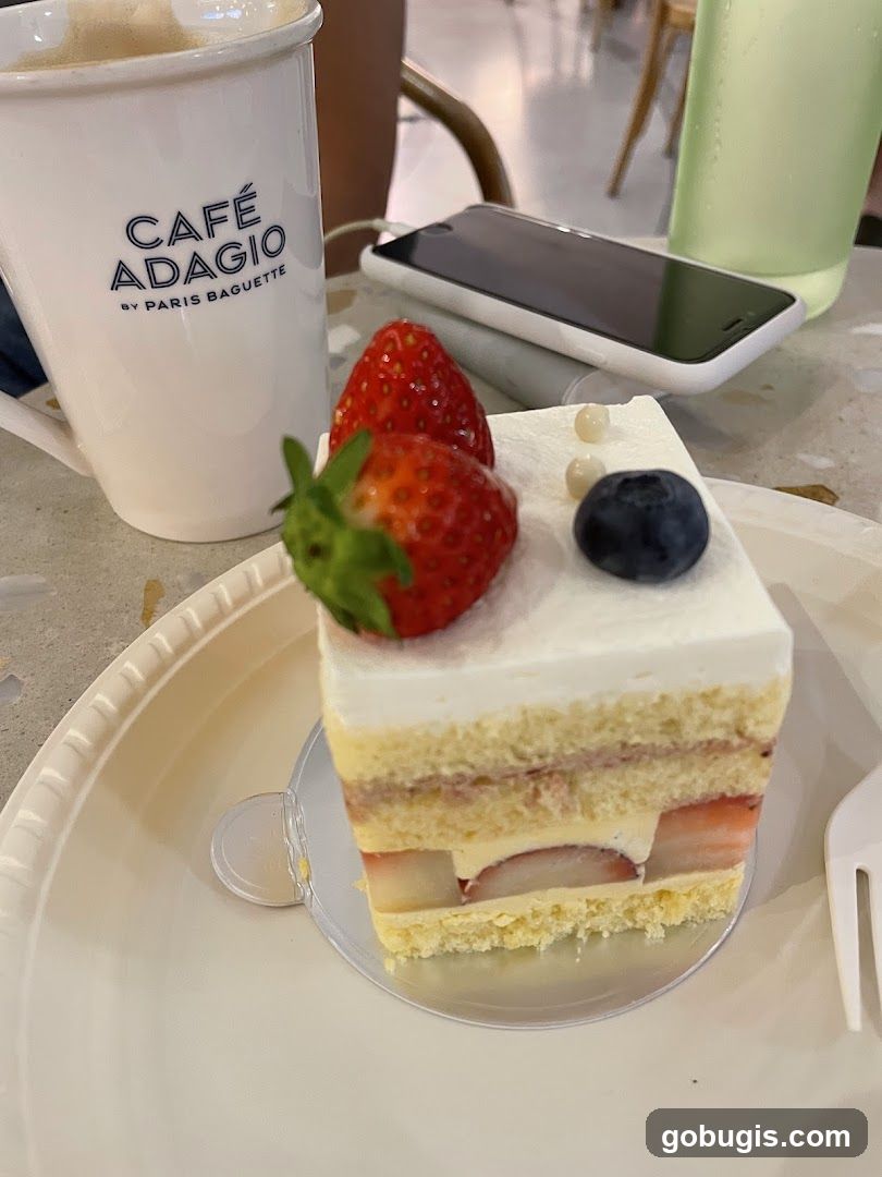 Strawberry Shortcake Slice