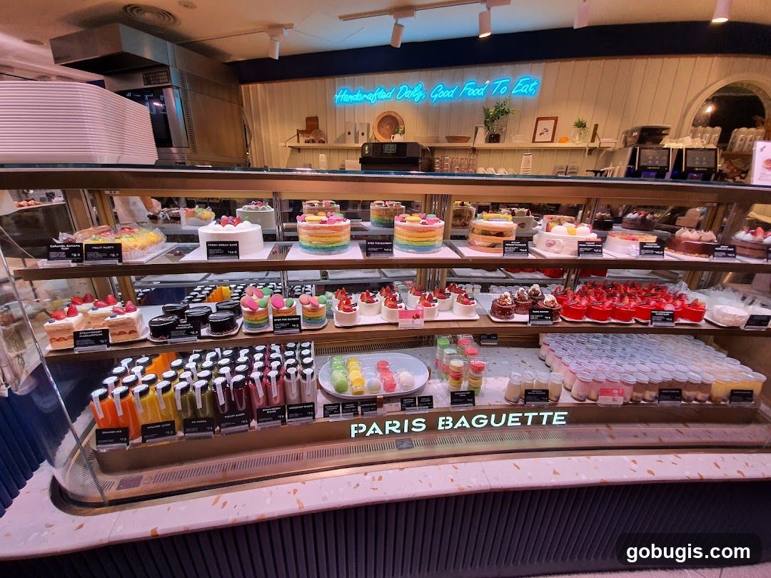 Paris Baguette Display