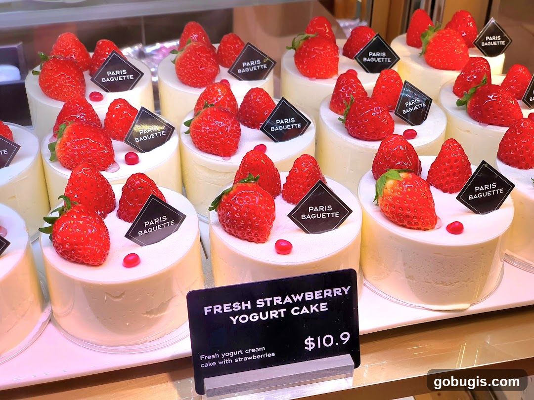 Paris Baguette Cakes