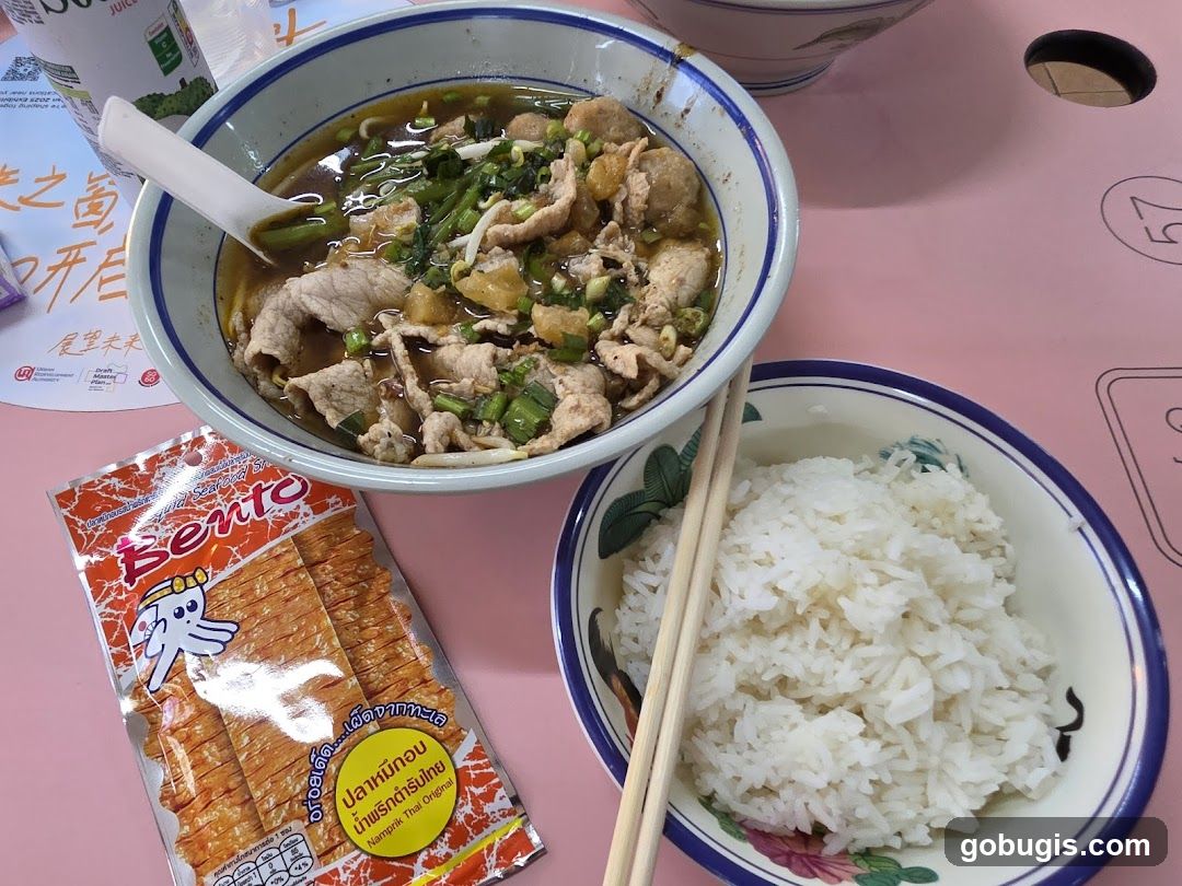 Noodles and Rice