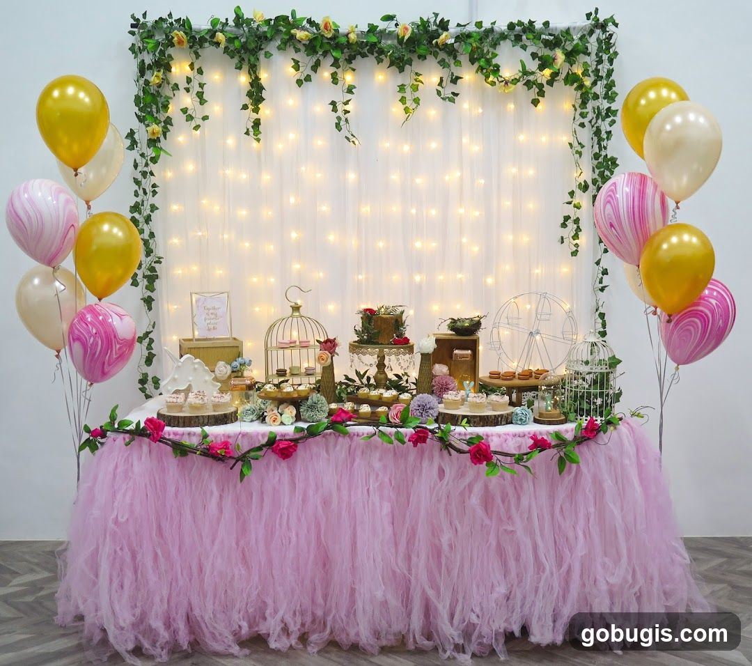 Dessert Table Setup