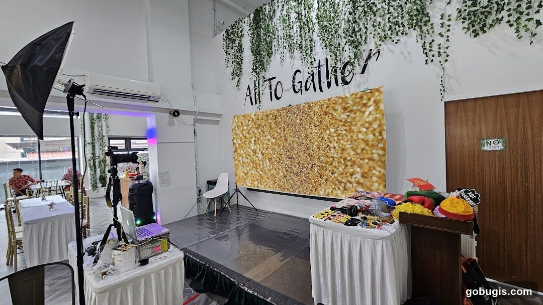 Event Setup with Photo Booth Props