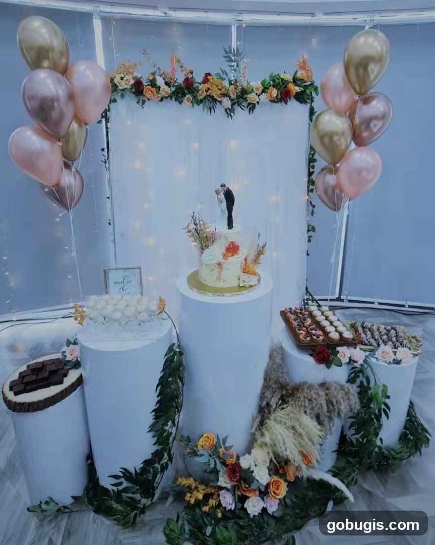 Wedding Cake Display