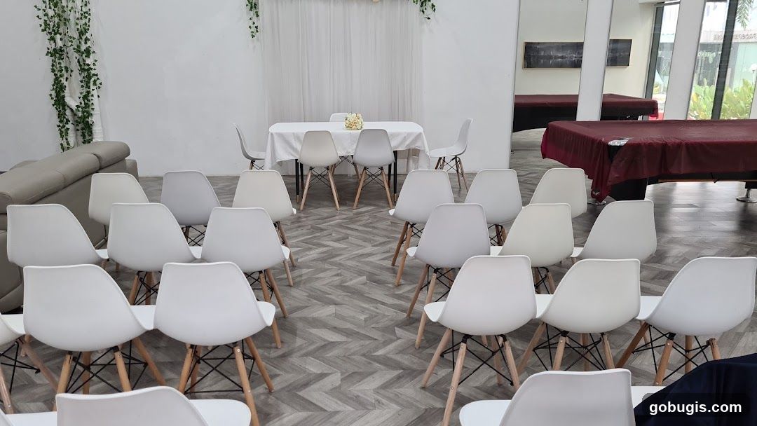 Event Setup with Chairs and Tables