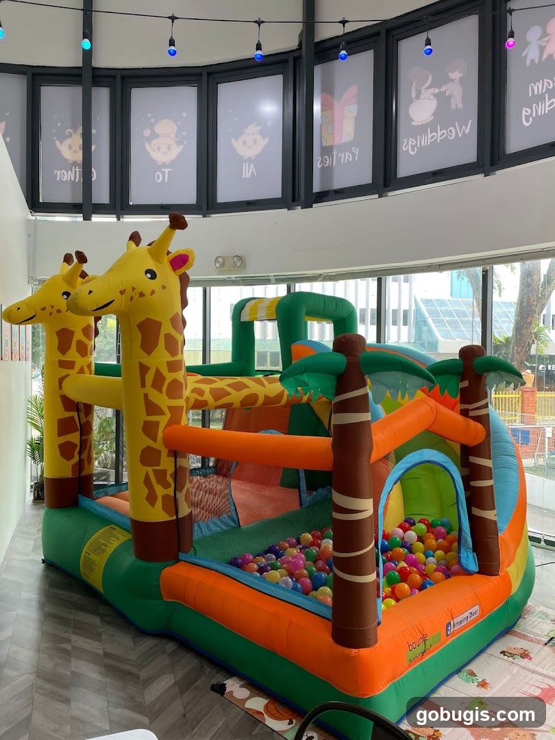 Inflatable Bounce House with Ball Pit