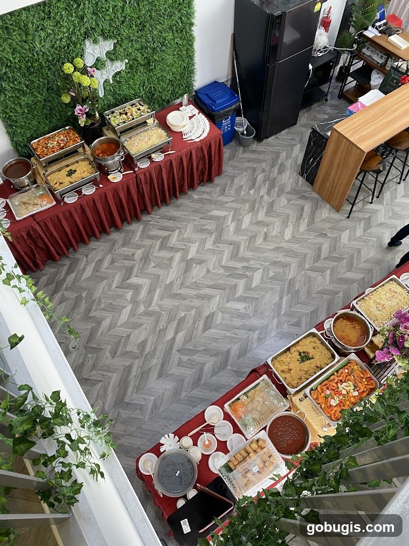 Buffet Setup