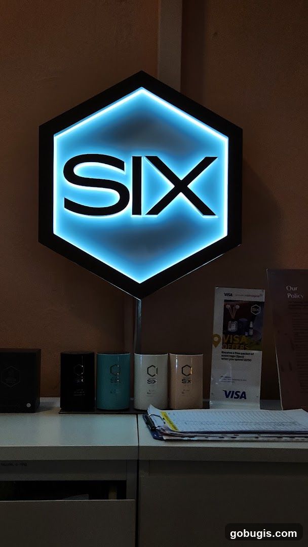 SIX Logo and Products