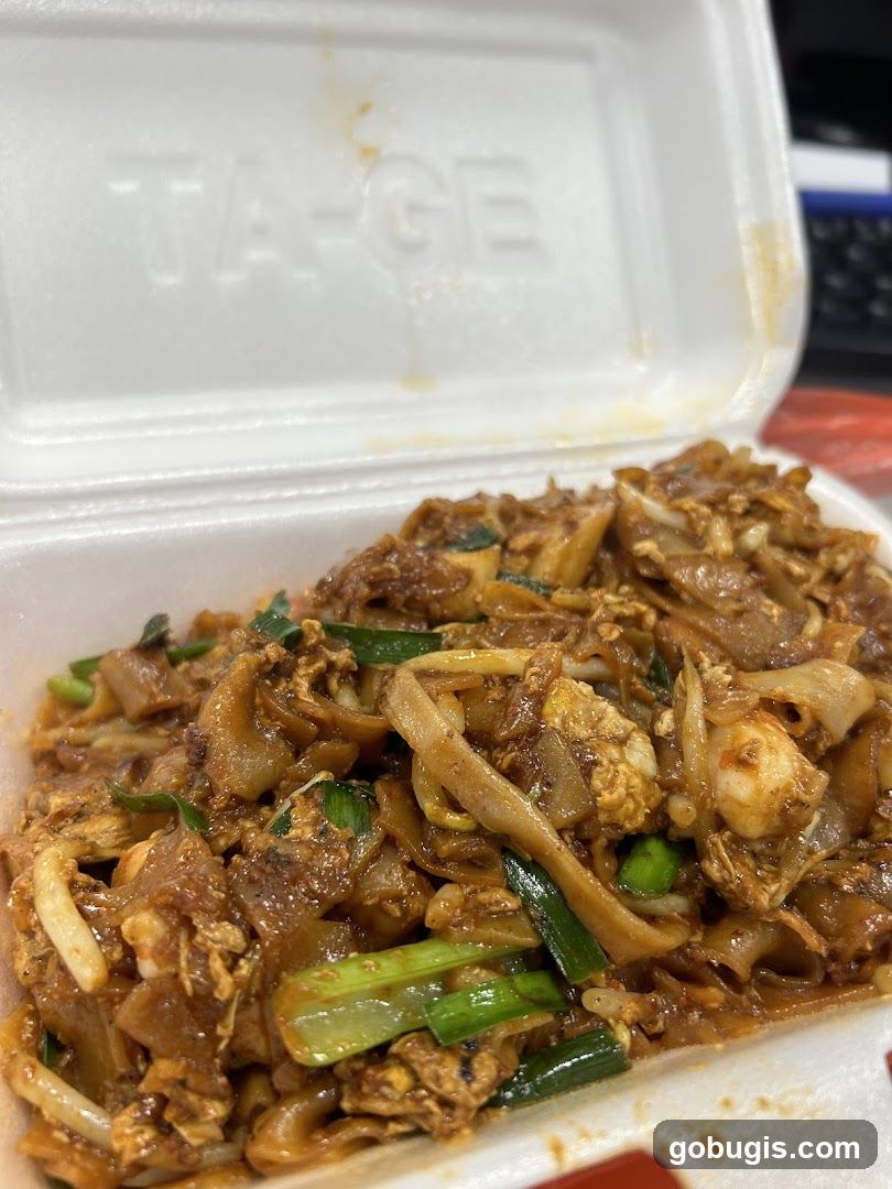 Noodles in a Takeout Container
