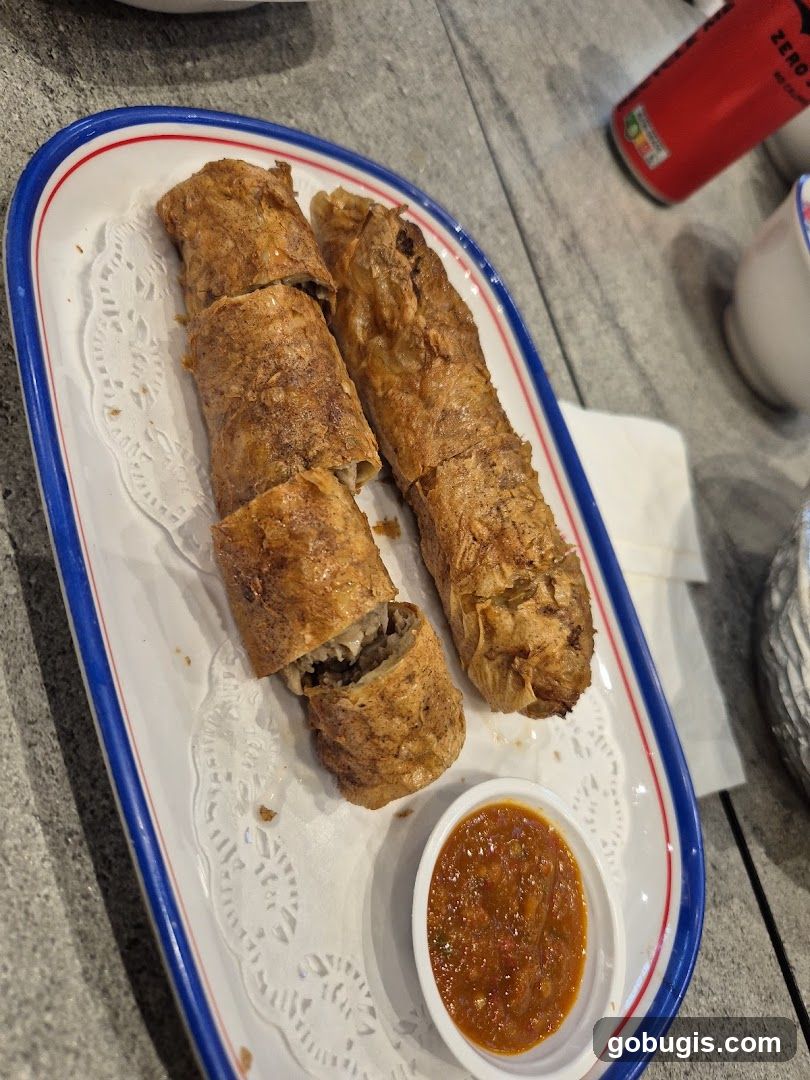Fried Rolls with Dipping Sauce