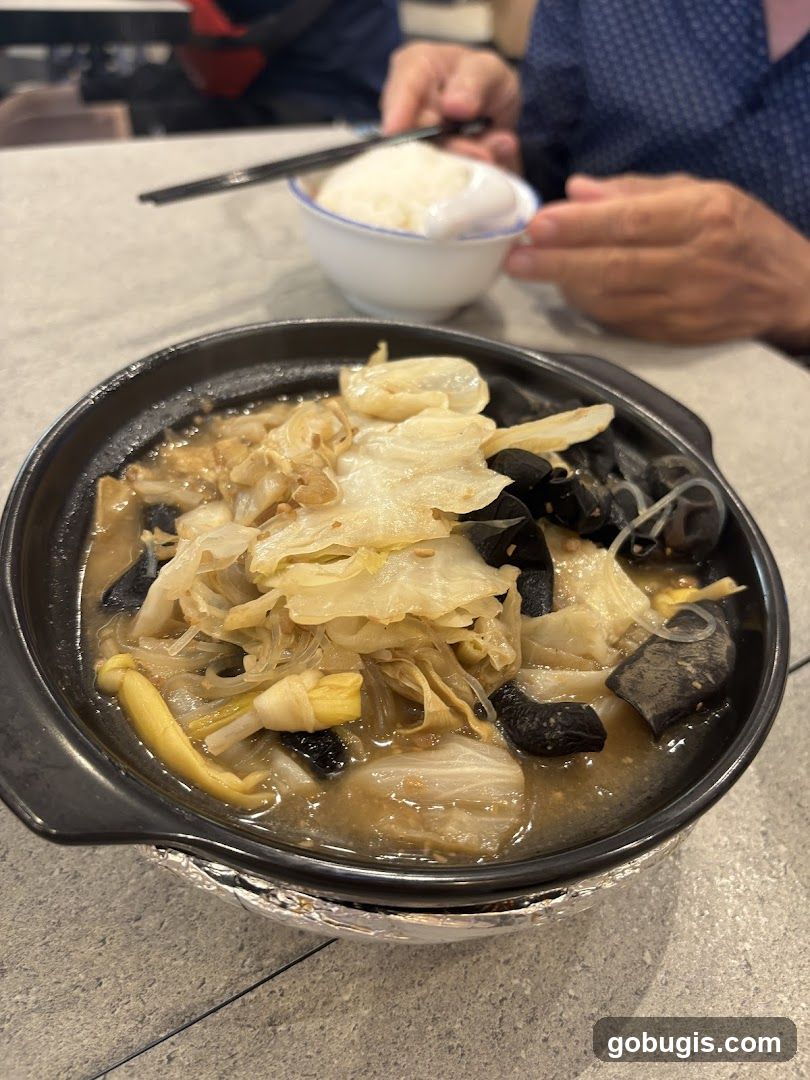 Braised Cabbage Hot Pot