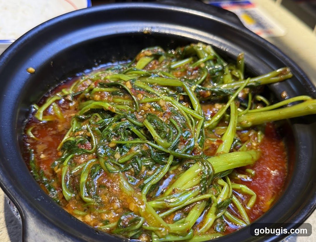 Stir-fried Water Spinach