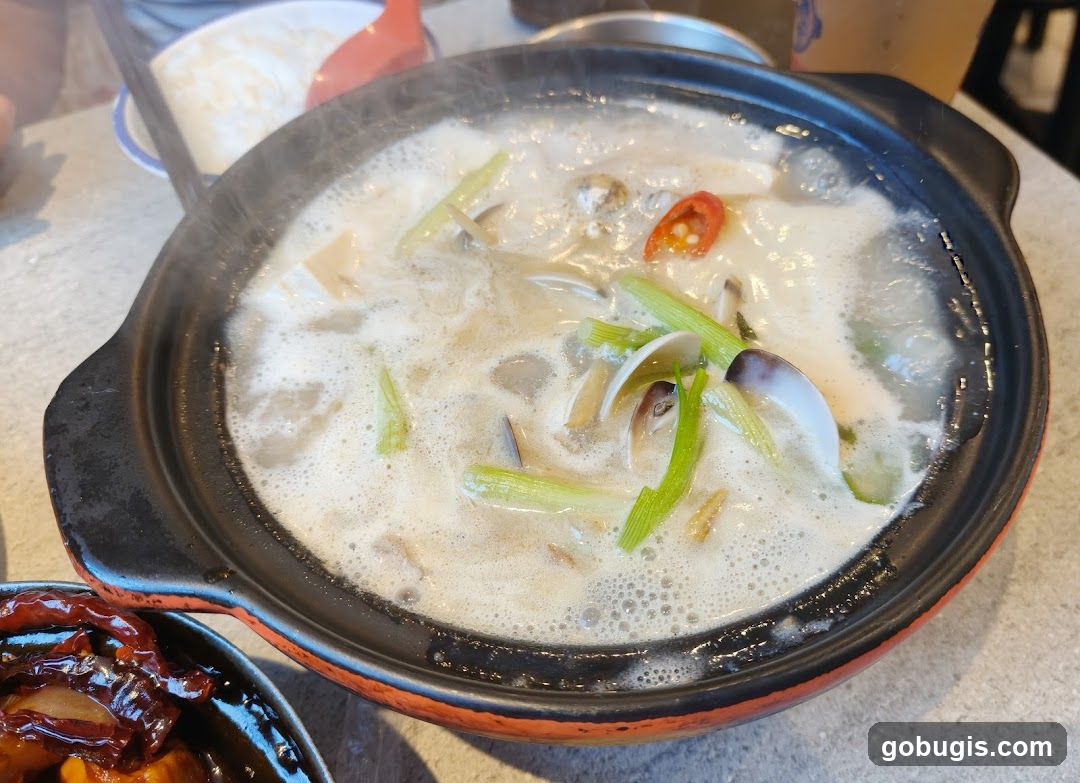 Steaming Hot Pot Dish