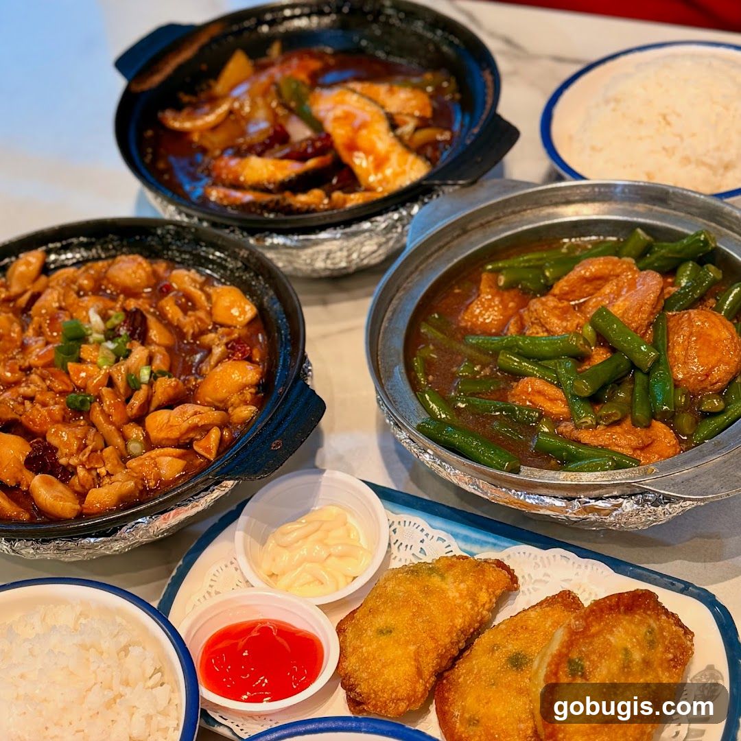Asian Cuisine Spread