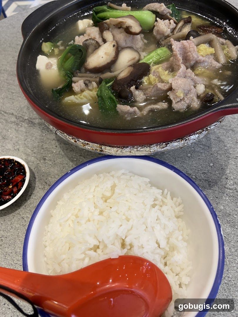 Hot Pot with Rice