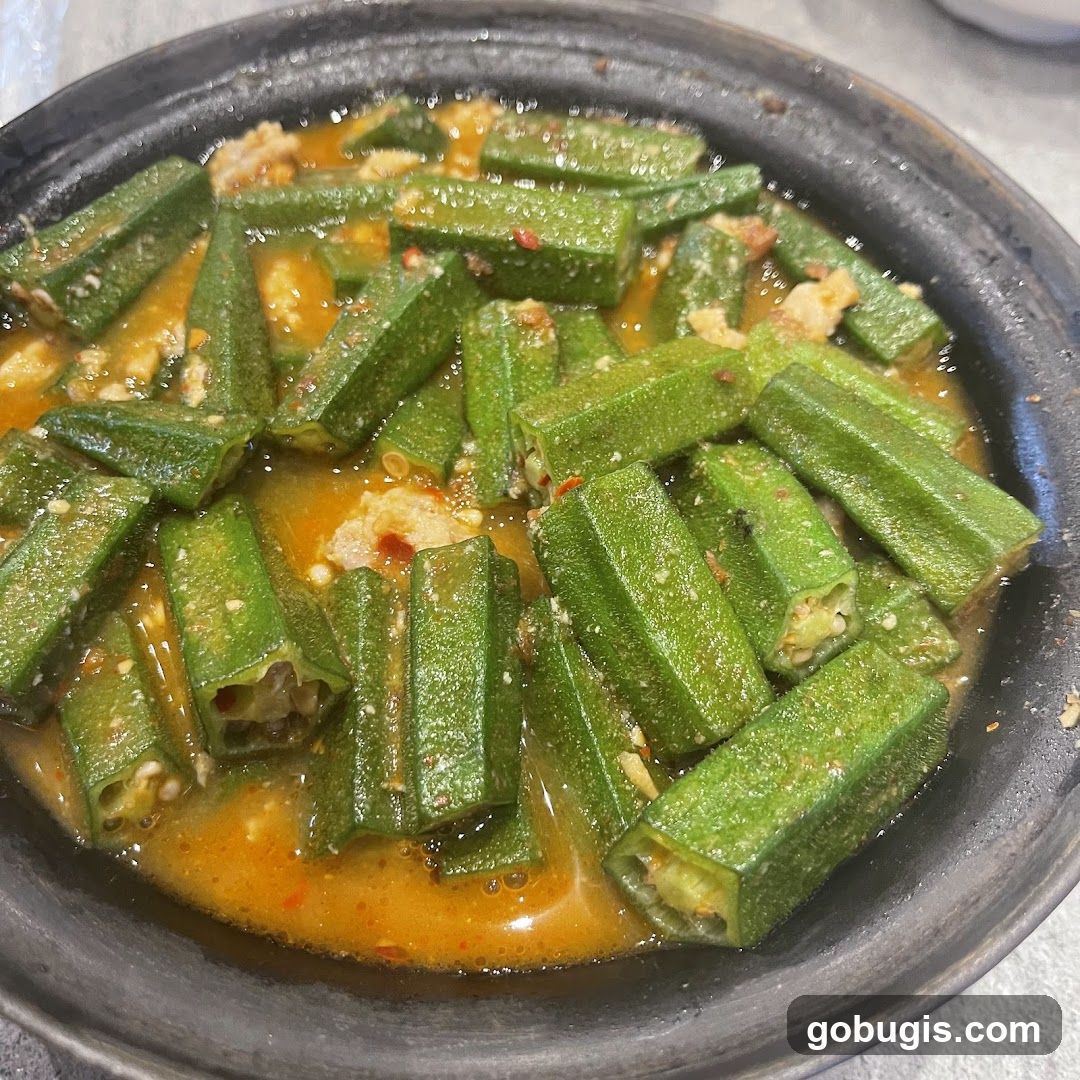 Okra with Minced Meat