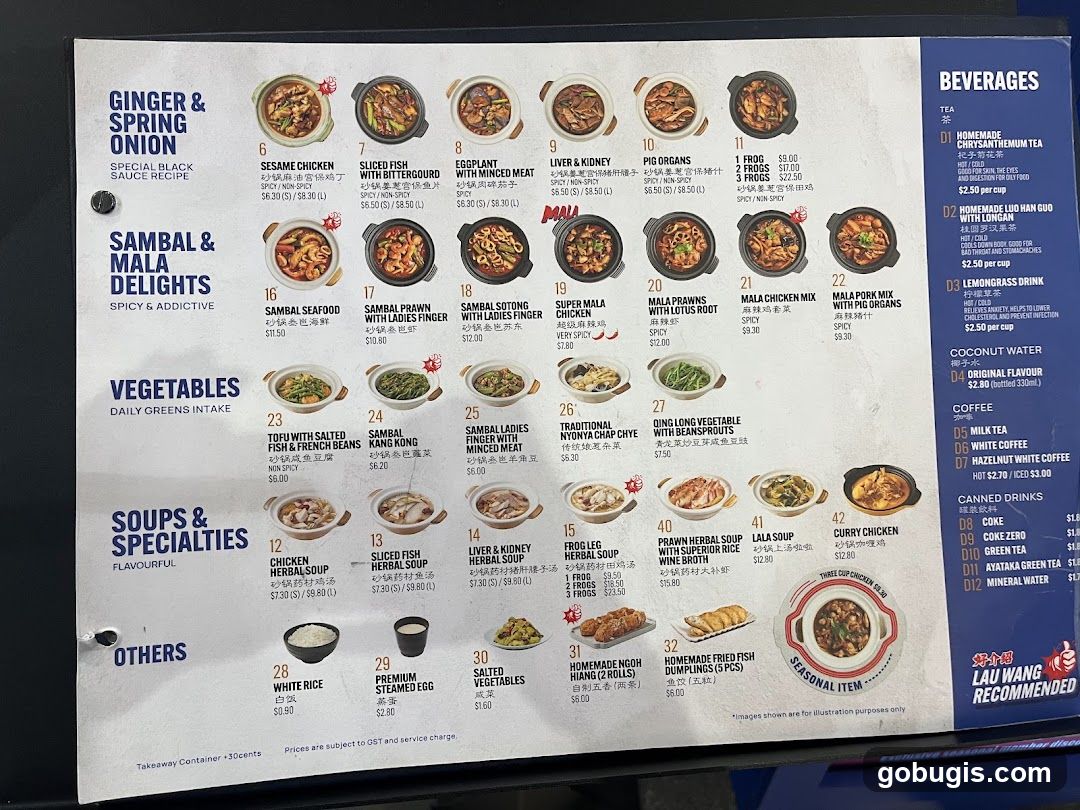 Lau Wang Menu