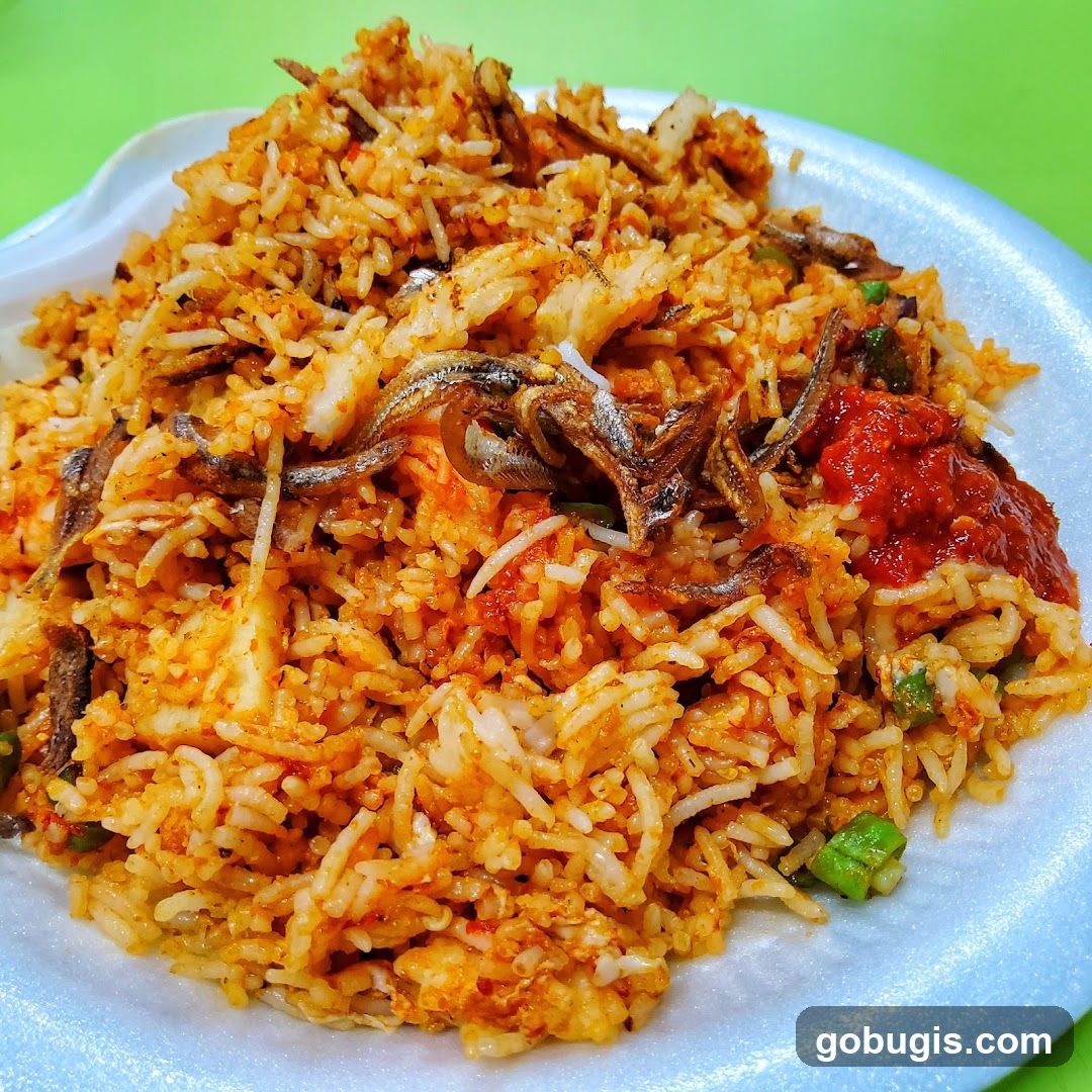 Fried Rice with Anchovies and Chili Paste