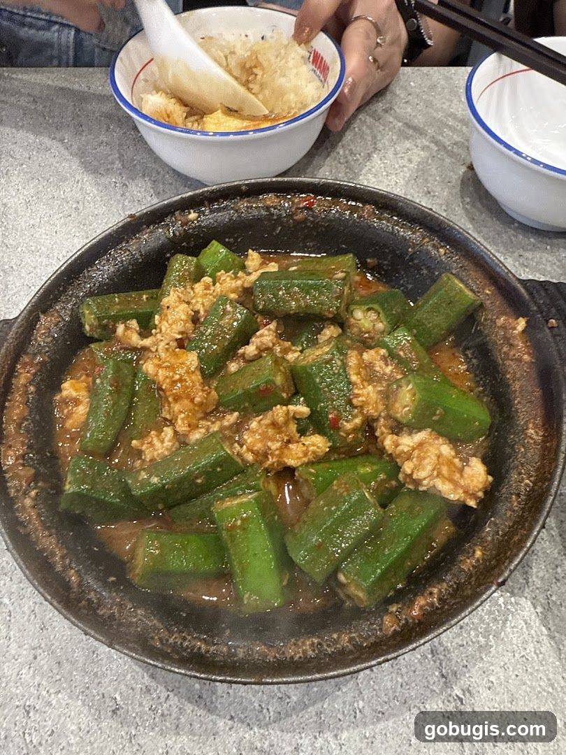 Okra with Minced Meat
