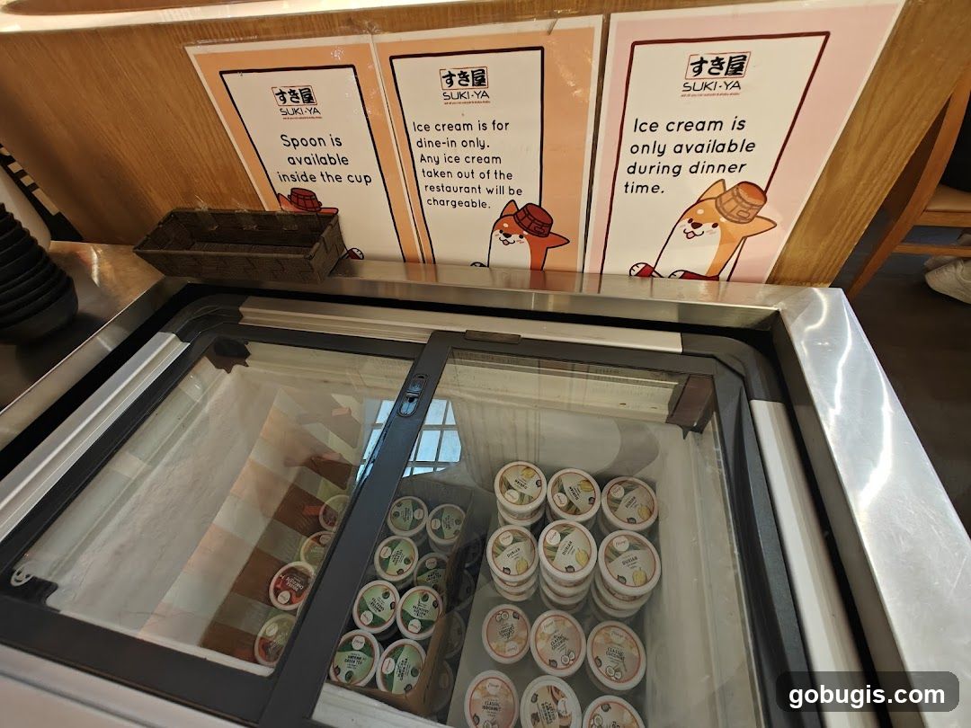 Ice Cream Display
