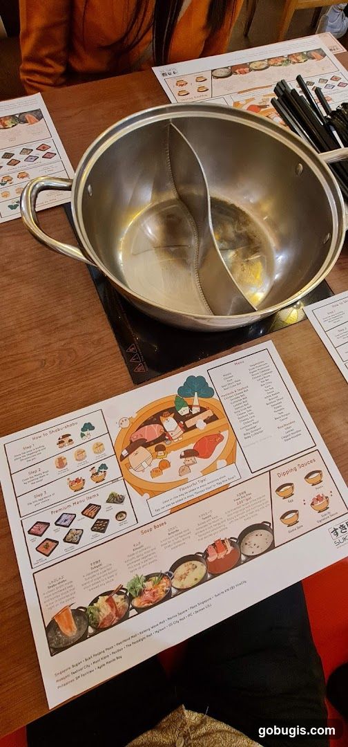 Shabu-Shabu Menu